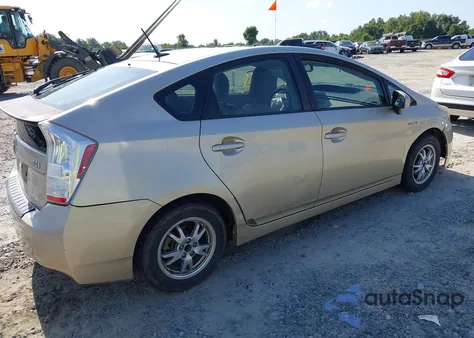 2010 Toyota Prius из США, поврежденный, VIN JTDKN3DU3A0166457